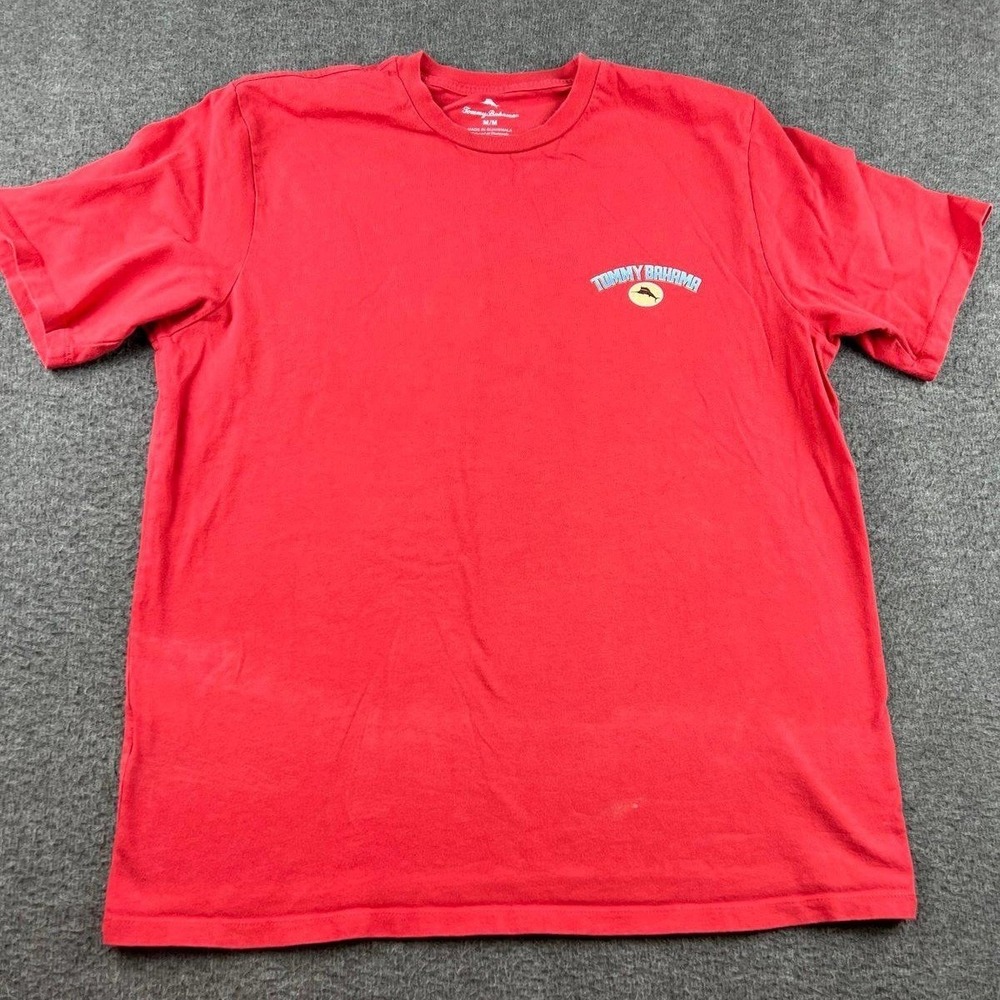 Tommy Bahama Red Short Sleeve T Shirt Size Medium